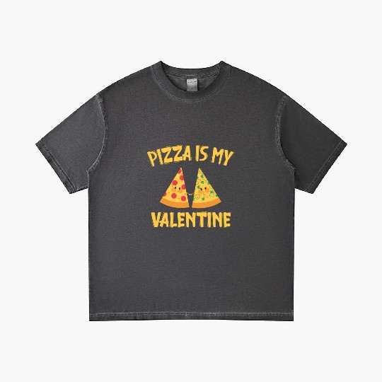 Pizza Is My Valentine Funny Valentines Day Gradient T Shirts