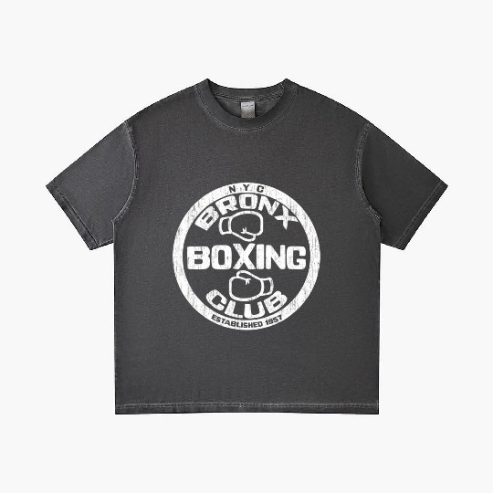 Bronx Boxing Club Squared Circle Distressed Gradient T Shirts