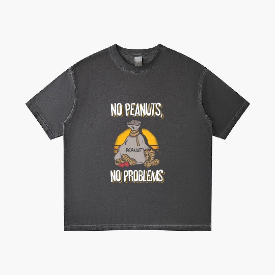 No Peanuts No Problems Peanut Allergic Gradient T Shirts