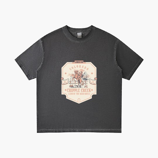 cripple creek colorado wild west town Gradient T Shirts