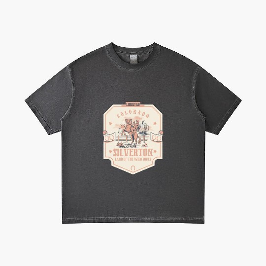 silverton colorado wild west town Gradient T Shirts