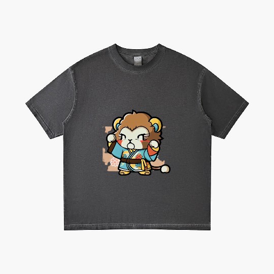 lion in kimono Gradient T Shirts