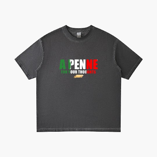 A Penne For Your Thought Italian Italy Flag Pasta Gradient T Shirts