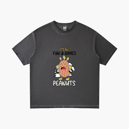 It's All Fun And Games Until I See Peanuts Peanut Gradient T Shirts
