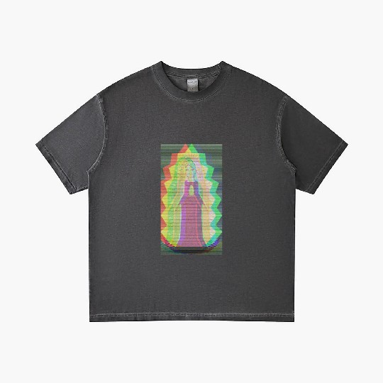 Lady Guadalupe Gradient T Shirts | Guadalupe Gradient T Shirts |VirginMary