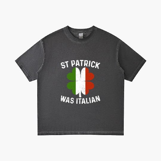 St Patrick Was Italian St Patrick's Day Gradient T Shirts