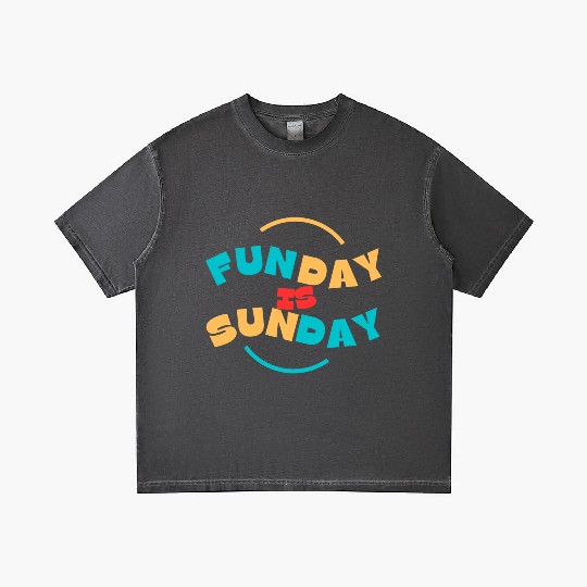 Sunday Funday Gradient T Shirts
