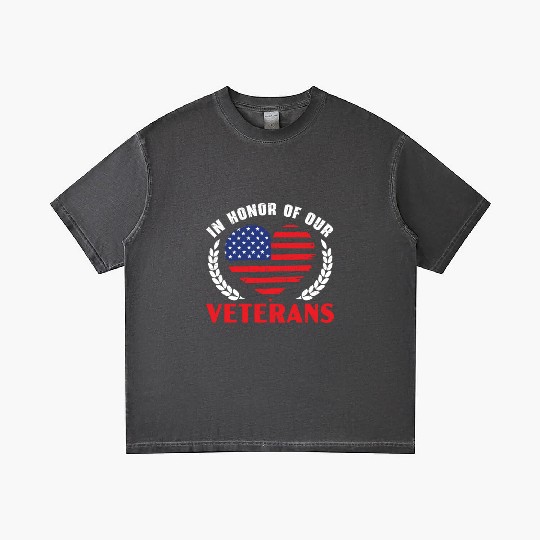 Patriotic Veteran USA Flag American Memorial Day Gradient T Shirts