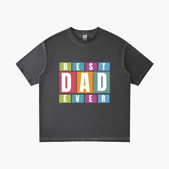 Best Dad Ever Gradient T Shirts