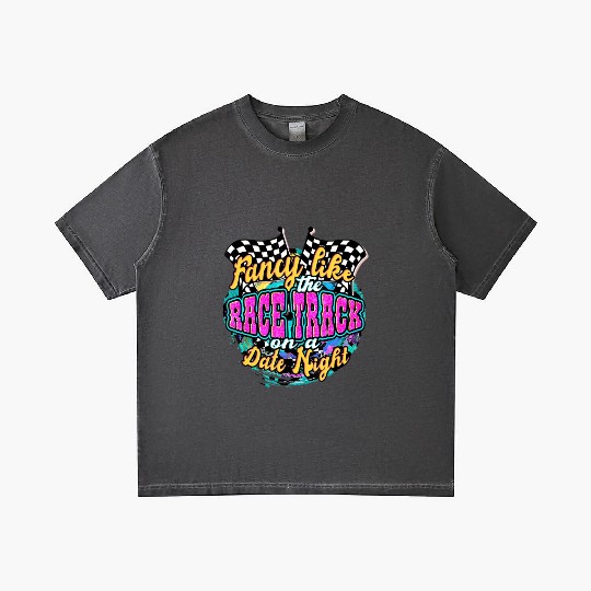 Fancy Like The Race Track On A Date N Gradient T Shirts