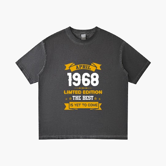 April 1968 Birthday Surprise Gradient T Shirts