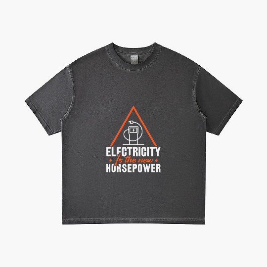 Electric Vehicle Electricity Is The New Horsepower Gradient T Shirts