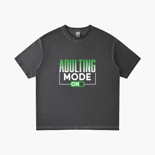 Adulting Mode On Adulthood Adult Birthday Gradient T Shirts