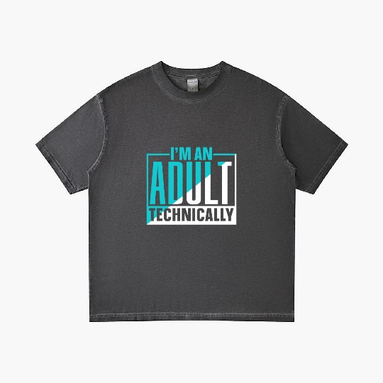 I'm An Adult Technically Adulting Birthday Gradient T Shirts