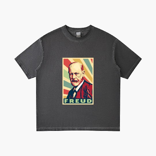 Sigmund Freud Vintage Colors Gradient T Shirts