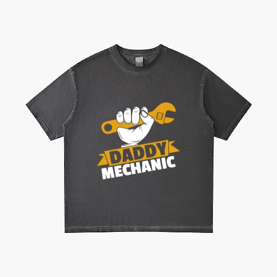 Daddy Mechanic Engineer Gradient T Shirts