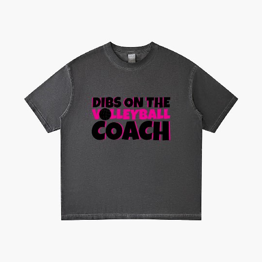 Dibs On The Volleyball Coach 4 Gradient T Shirts