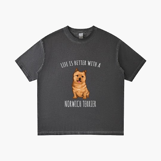 Life Is Better With A Norwich Terrier Dog Lover T Gradient T Shirts