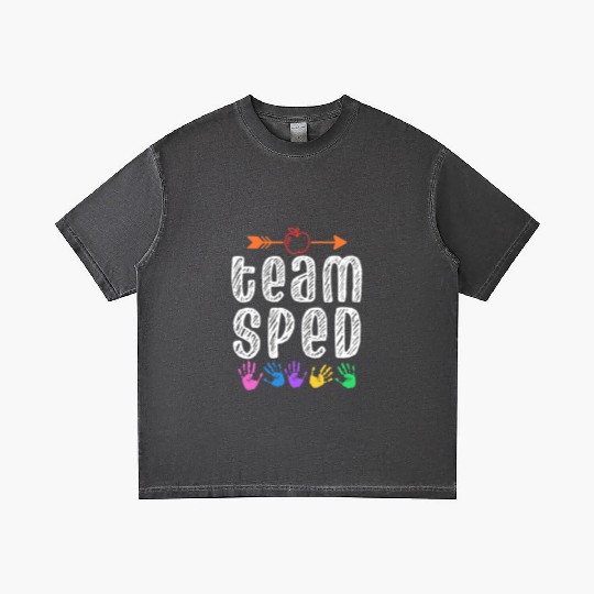 Team Sped Teacher Awareness Special Education Gradient T Shirts