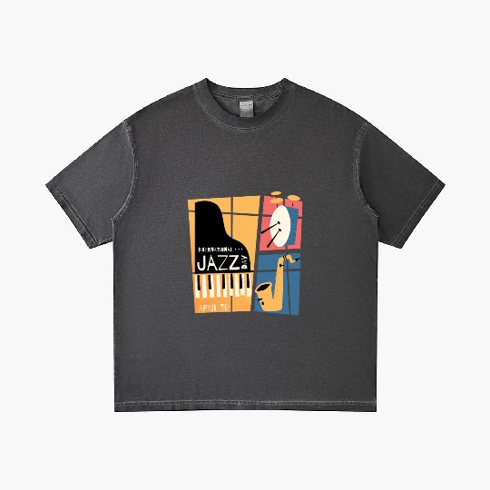 Jazz music improvisation festival Gradient T Shirts