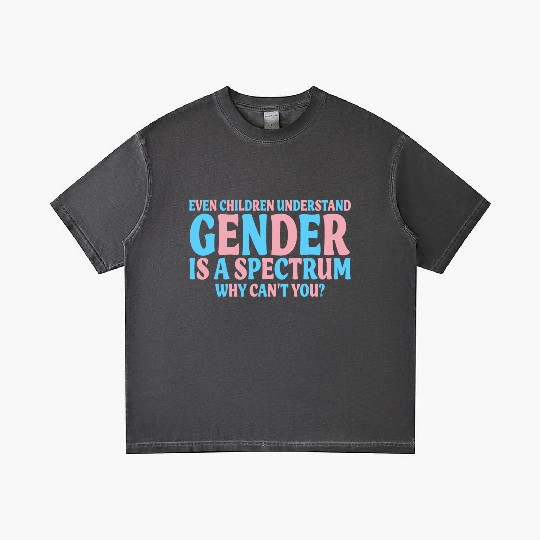 Even Children Understand Gender Is A Spectrum Gradient T Shirts