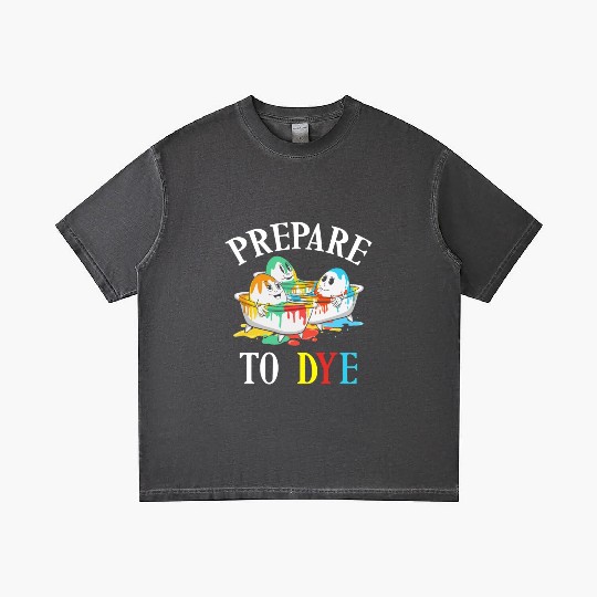Prepare To Dye Funny Easter Sunday Egg Hunting Gradient T Shirts