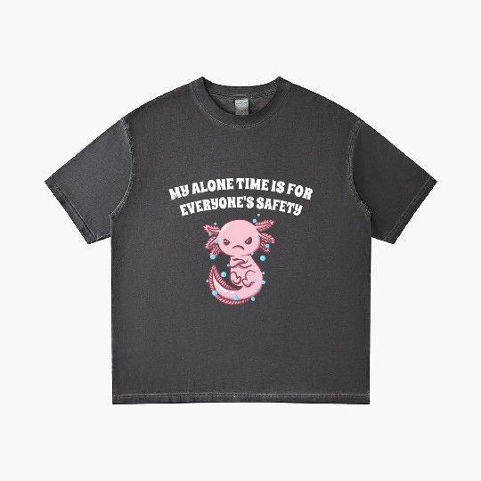 My Alone Time Is for Everyones Safety Sarcastic Fu Gradient T Shirts