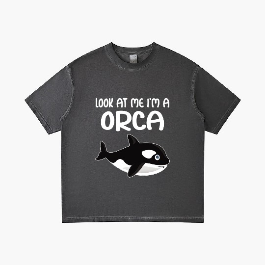Look At Me I m A Orca I Whale I Kids I Orca Gradient T Shirts