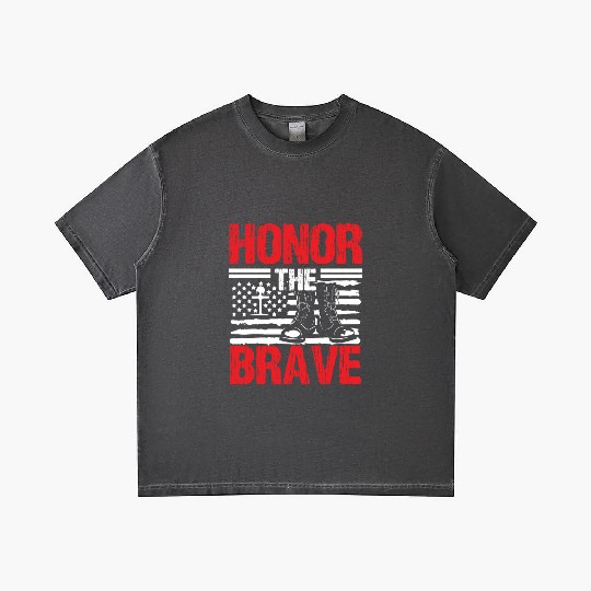 Soldier honor the brave military army veteran Gradient T Shirts