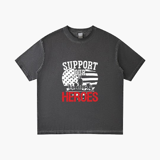 Soldier support our heroes military army veteran Gradient T Shirts