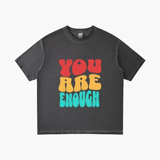 Colorful Design - You are Enough Gradient T Shirts