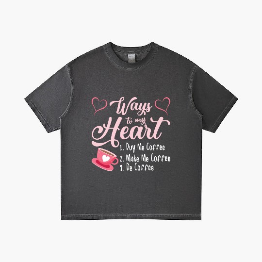 Ways To My Heart Valentine s Day Couples In Love Gradient T Shirts