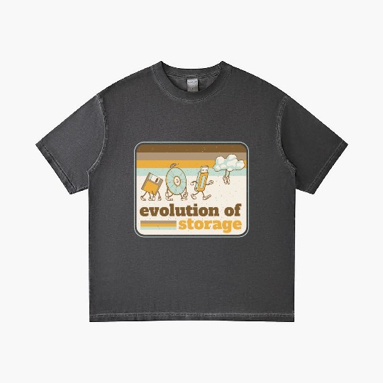 Computer storage evolution Gradient T Shirts
