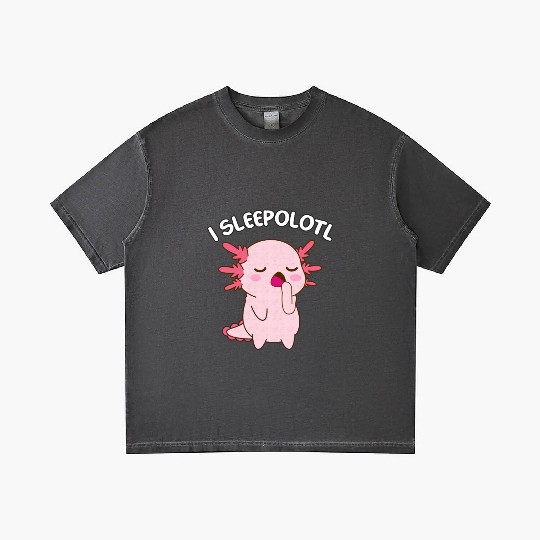I Sleepolotl Axolotl Kawaii Animal For Sleep Lover Gradient T Shirts