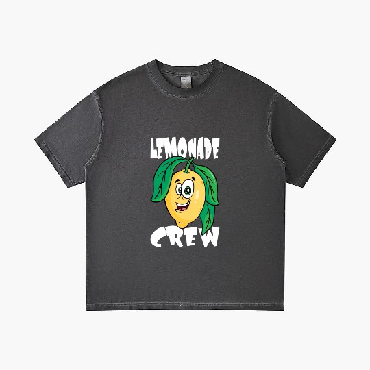 Sweet Kids Lemon Motif Gradient T Shirts