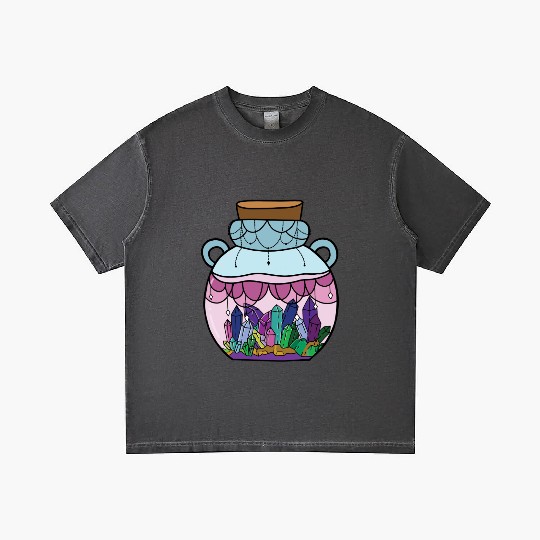 Ornate Crystal Jar Gradient T Shirts