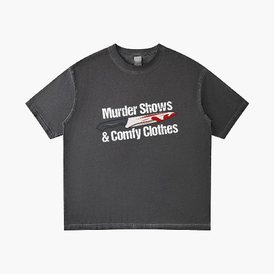 Murder Shows & Comfy Clothes Gradient T Shirts