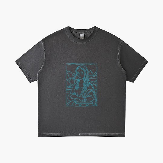 Mona Lisa Gradient T Shirts