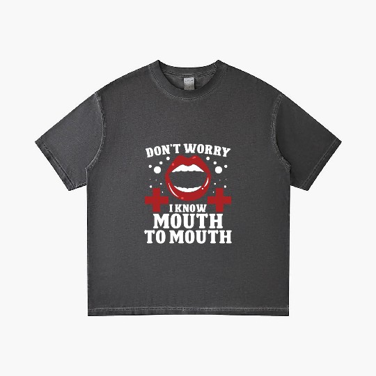 Lifeguard mouth to mouth swimming pool guard Gradient T Shirts