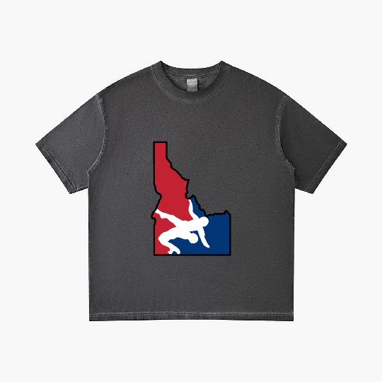 Idaho Wrestling (USA Colors) Gradient T Shirts