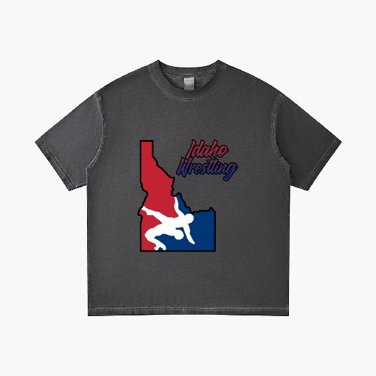 Idaho Wrestling (USA Colors) Gradient T Shirts