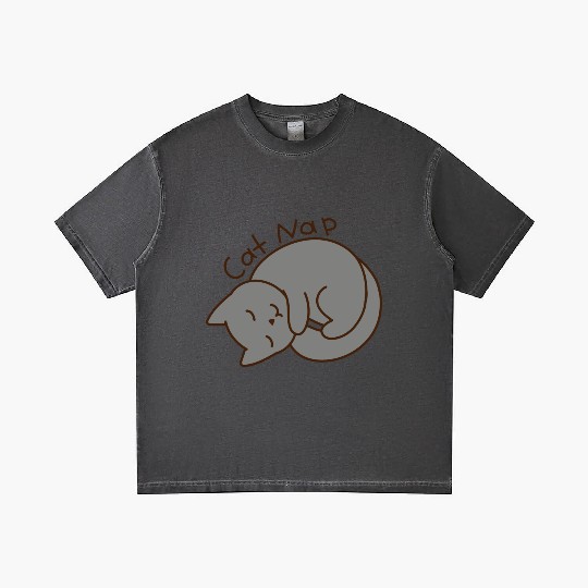 Cat Nap Gradient T Shirts