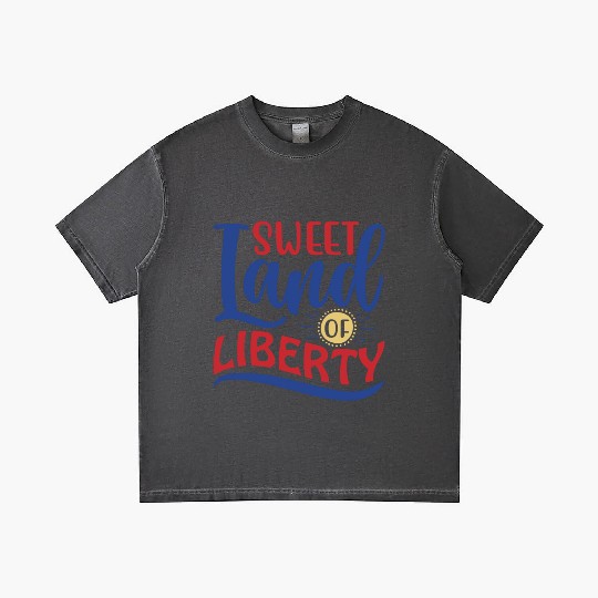 Sweet Land Of Liberty Gradient T Shirts