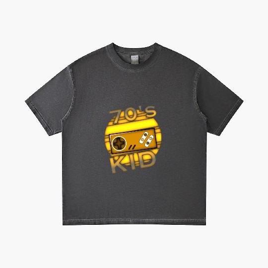 70s Gamer Gaming Kid Gradient T Shirts