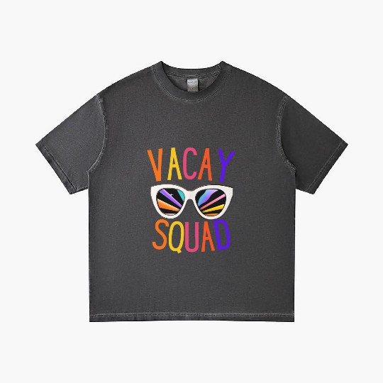Vacay Squad Summer Vacation Family Friends summer Gradient T Shirts