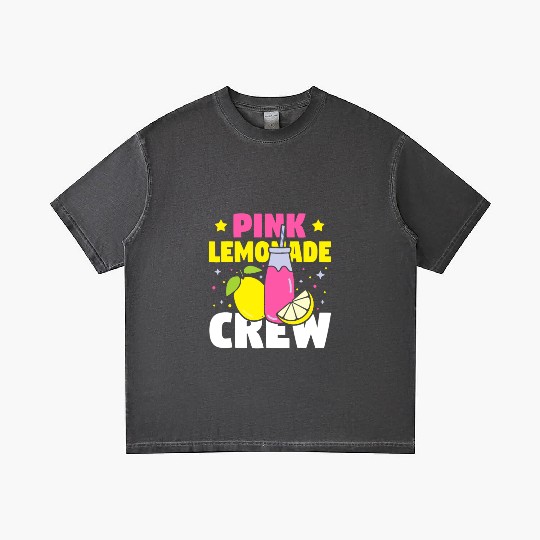 Funny Pink Lemonade Crew Lemon Juice Bossfruit lov Gradient T Shirts