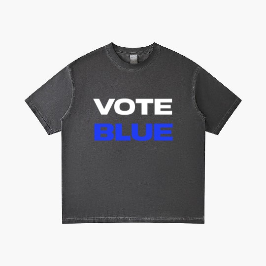 USA Election Vote Blue Minimalist Gradient T Shirts