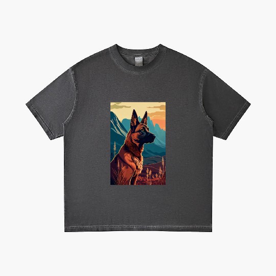 Belgian Malinois Nature Gradient T Shirts