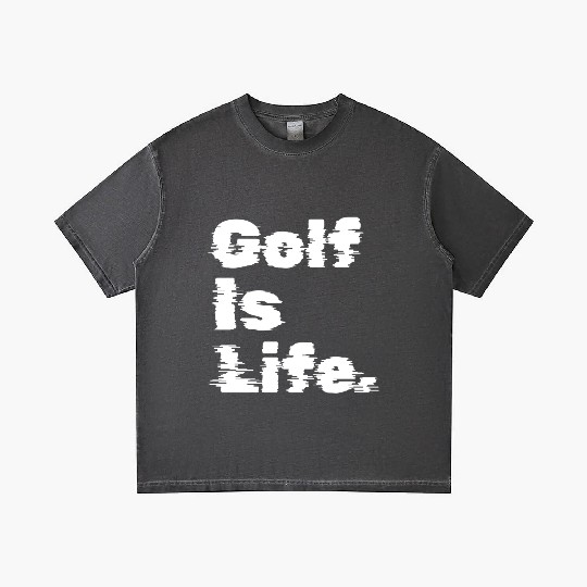 Golf Is Life, Golfer Design Gradient T Shirts
