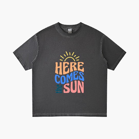 Here comes the sun Gradient T Shirts